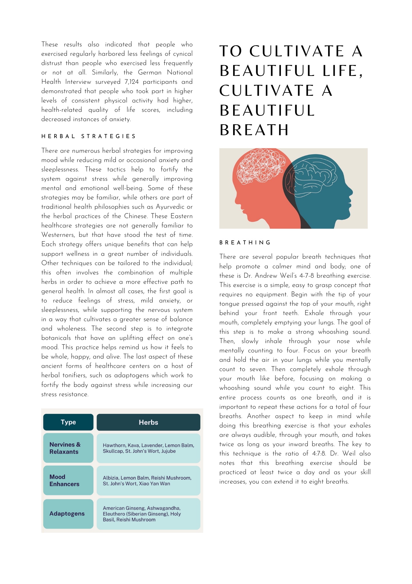 A Natural Take on Mental Health, page 4
